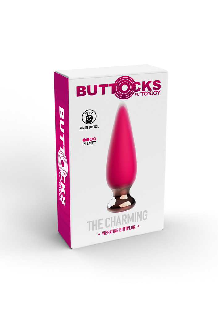 ToyJoy Buttocks The Charming Buttplug FUCHSIA - 2