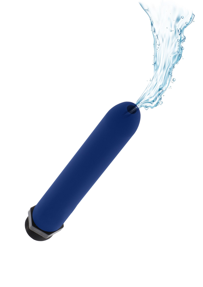 ToyJoy Buttocks The Drizzle Anal Douche 15cm BLUE - 6