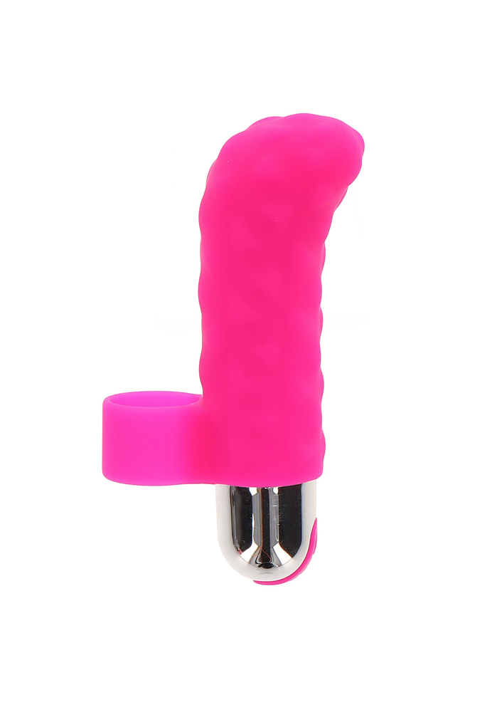 ToyJoy Finger Vibe Tickle Pleaser Rechargeable PINK - 2