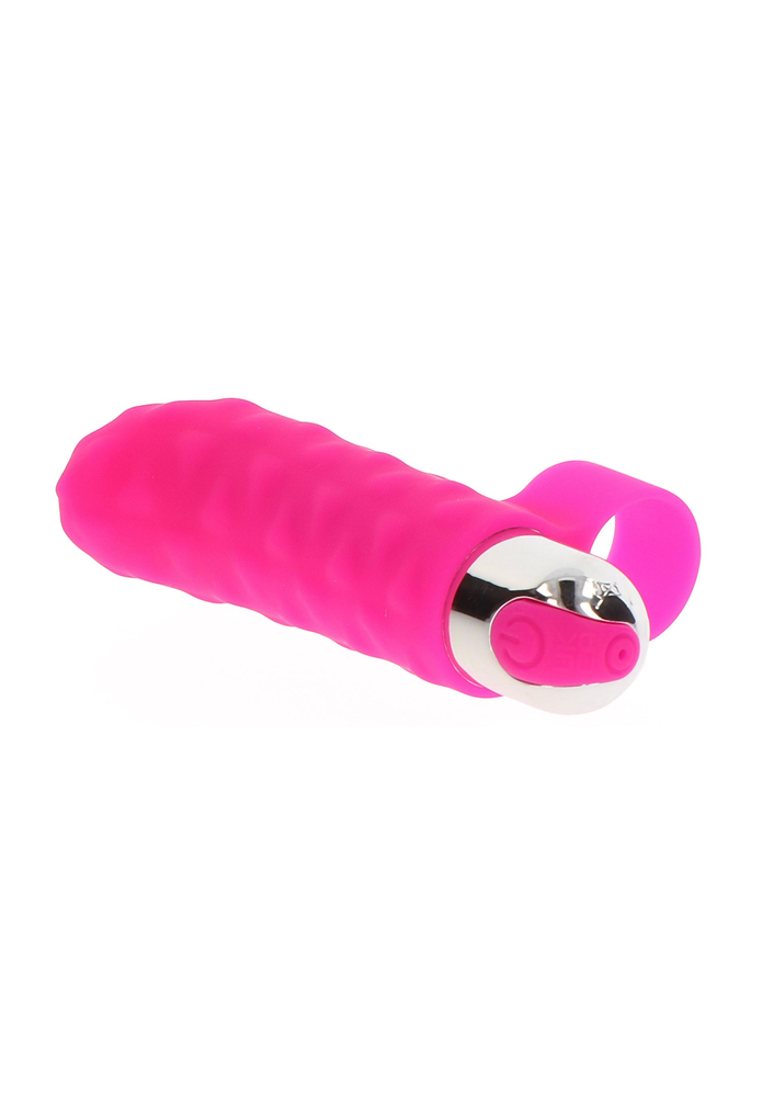 ToyJoy Finger Vibe Tickle Pleaser Rechargeable PINK - 3