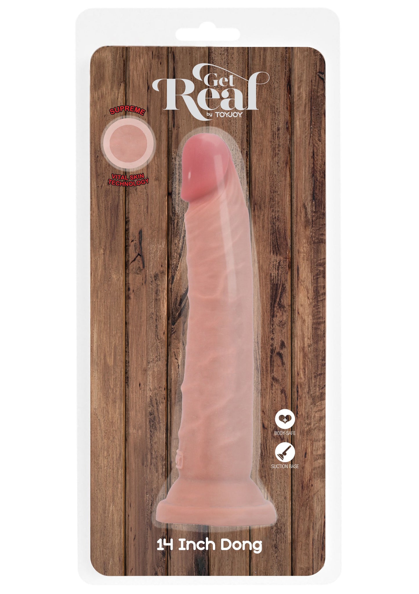 ToyJoy Get Real Deluxe Dual Density Dong 14' SKIN - 5