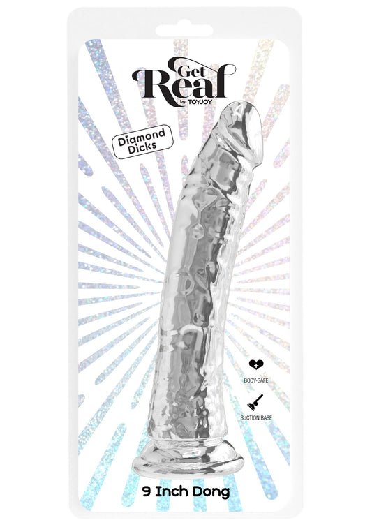 ToyJoy Get Real Clear Dong 9'