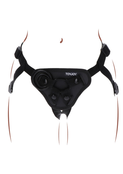 ToyJoy Get Real Strap-On Harness O/S BLACK - 6