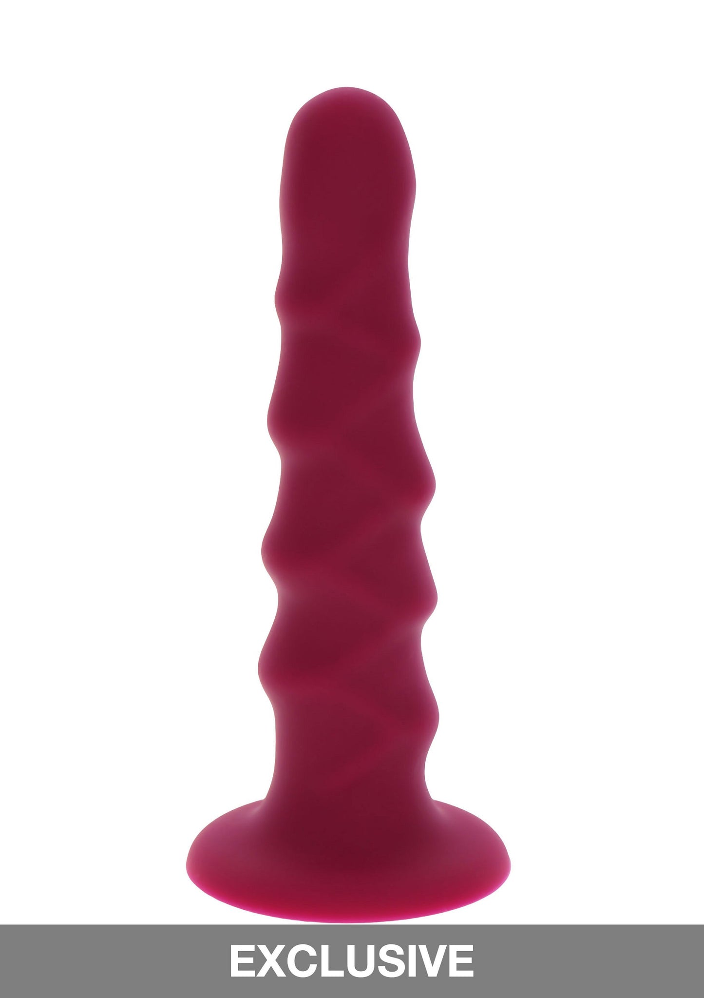 ToyJoy Get Real Ribbed Dong 6' RED - 3