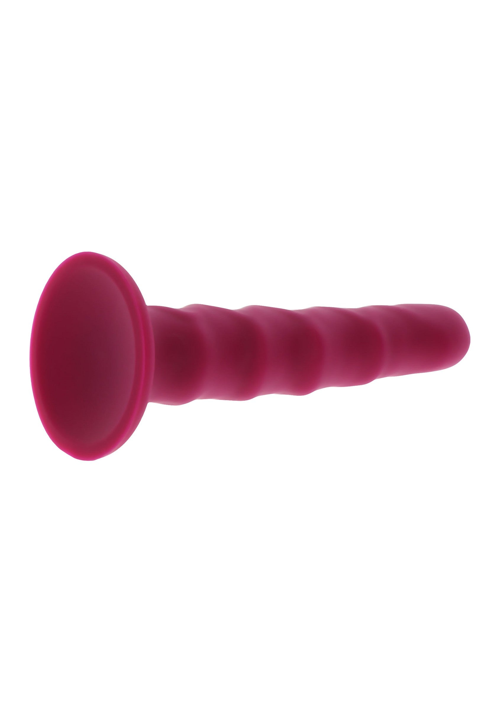 ToyJoy Get Real Ribbed Dong 6' RED - 4