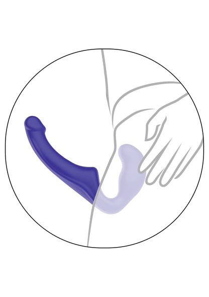 ToyJoy Get Real Bend Over Boyfriend Silicone PURPLE - 3