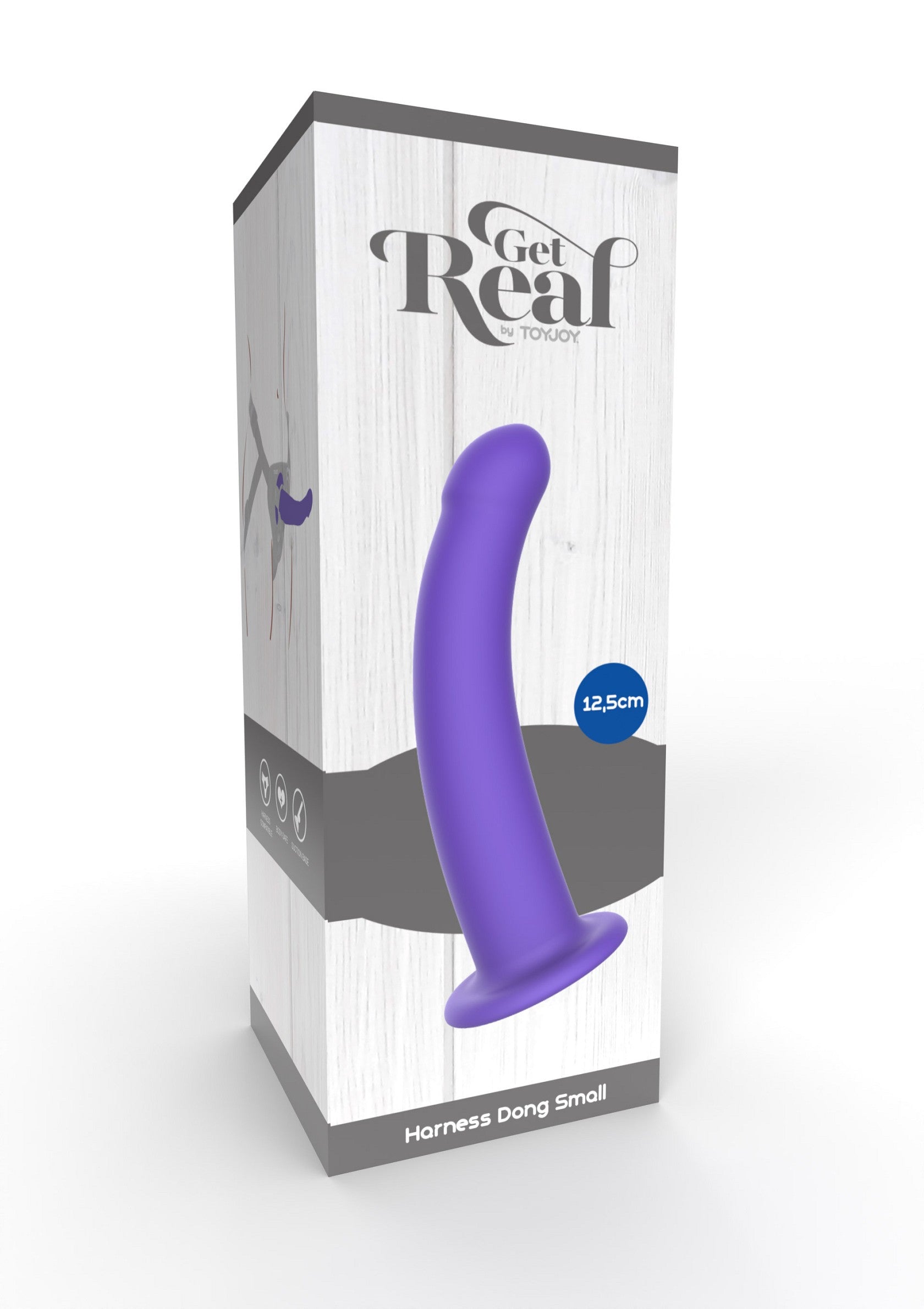 ToyJoy Get Real Harness Dong S PURPLE - 4