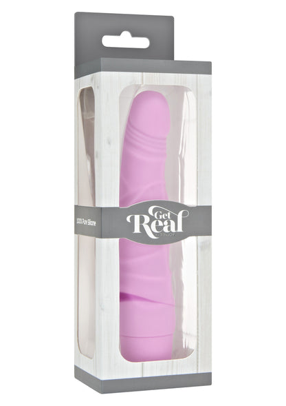 ToyJoy Get Real Mini Classic Slim Vibrator PINK - 0