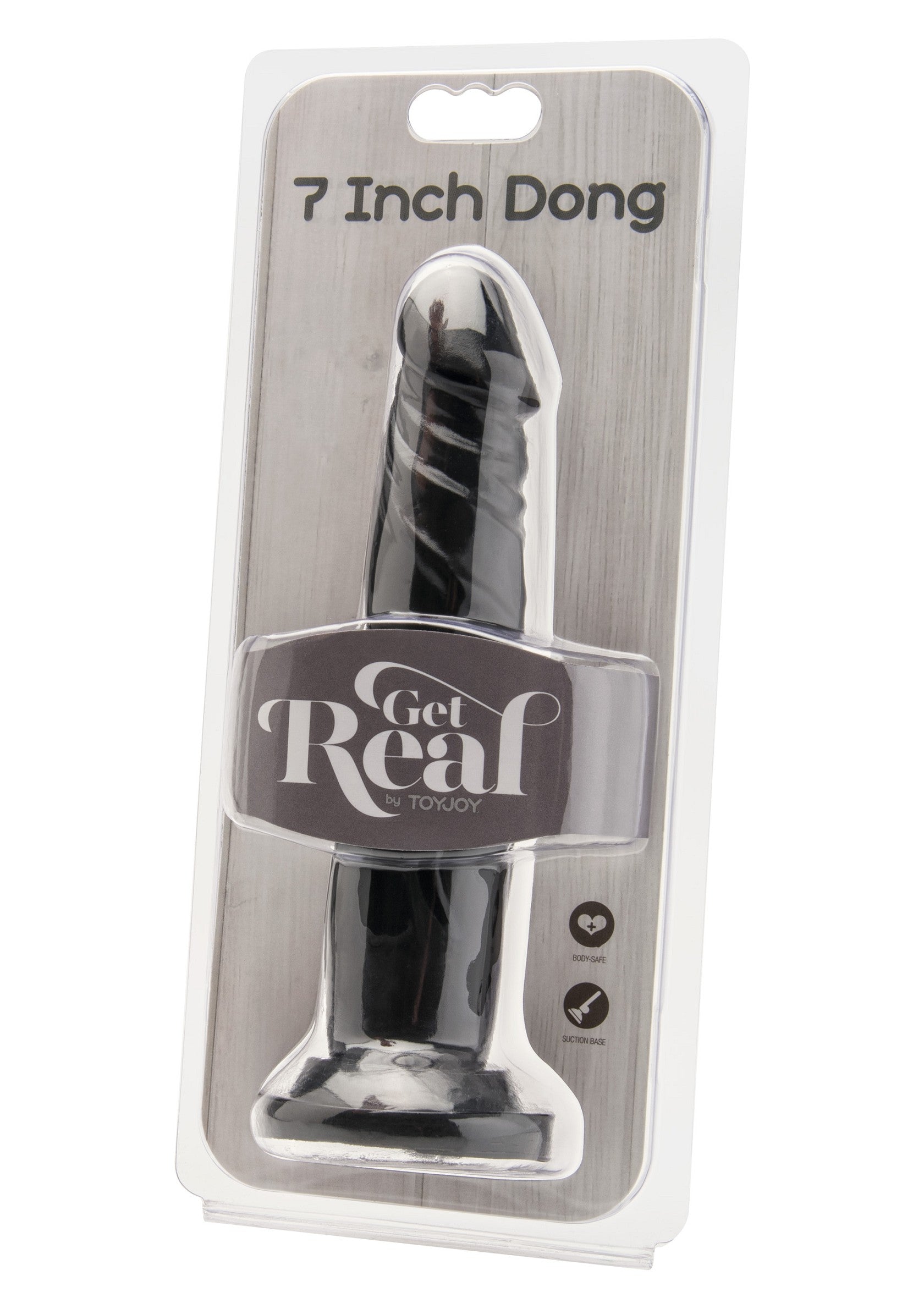 ToyJoy Get Real Dong 7' BLACK - 1