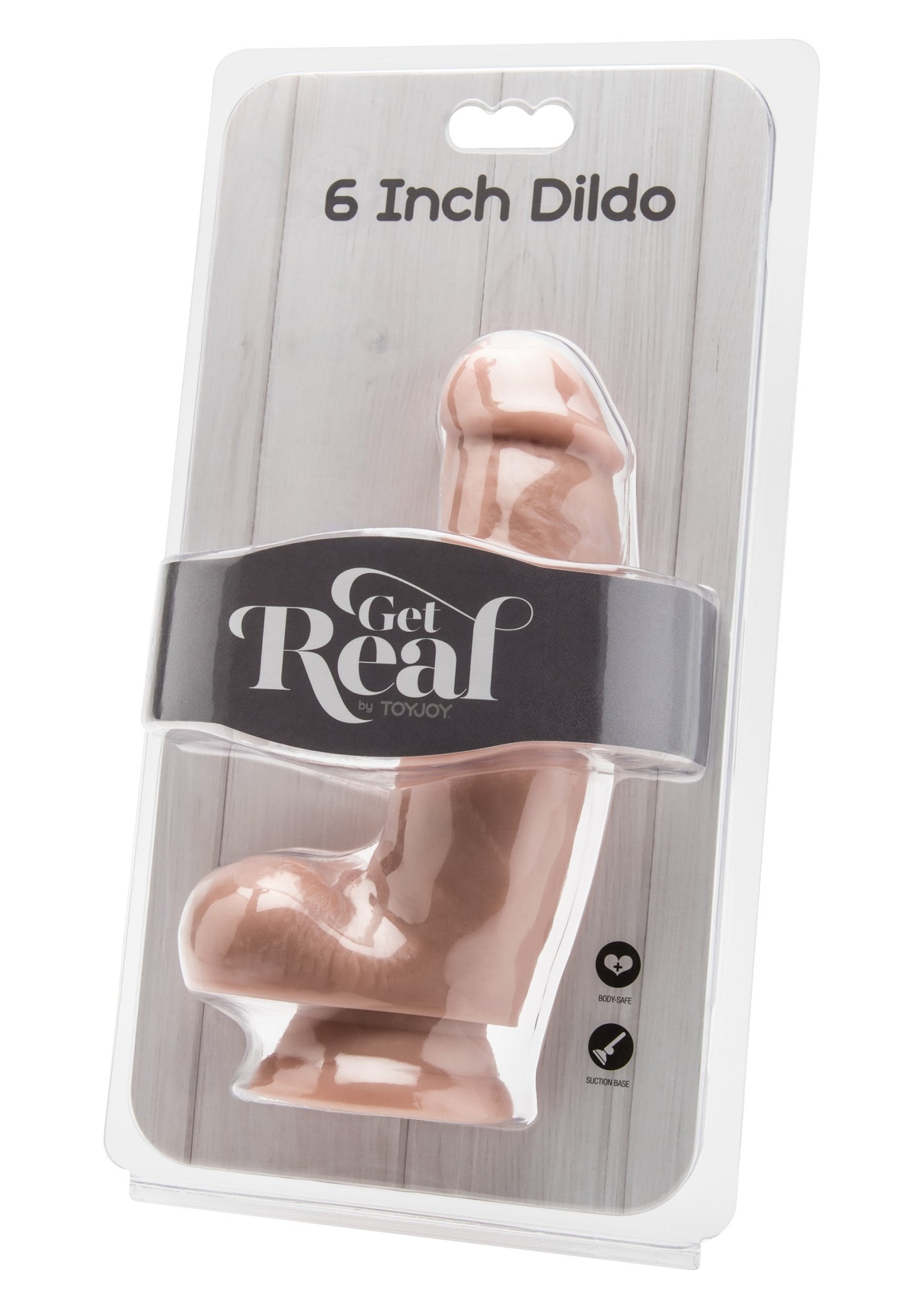 ToyJoy Get Real Dildo 6' with Balls SKIN - 0