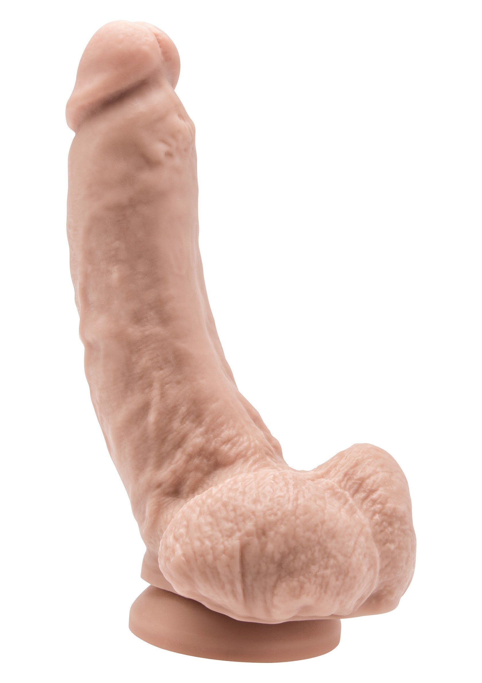 ToyJoy Get Real Dildo 8' with Balls SKIN - 0