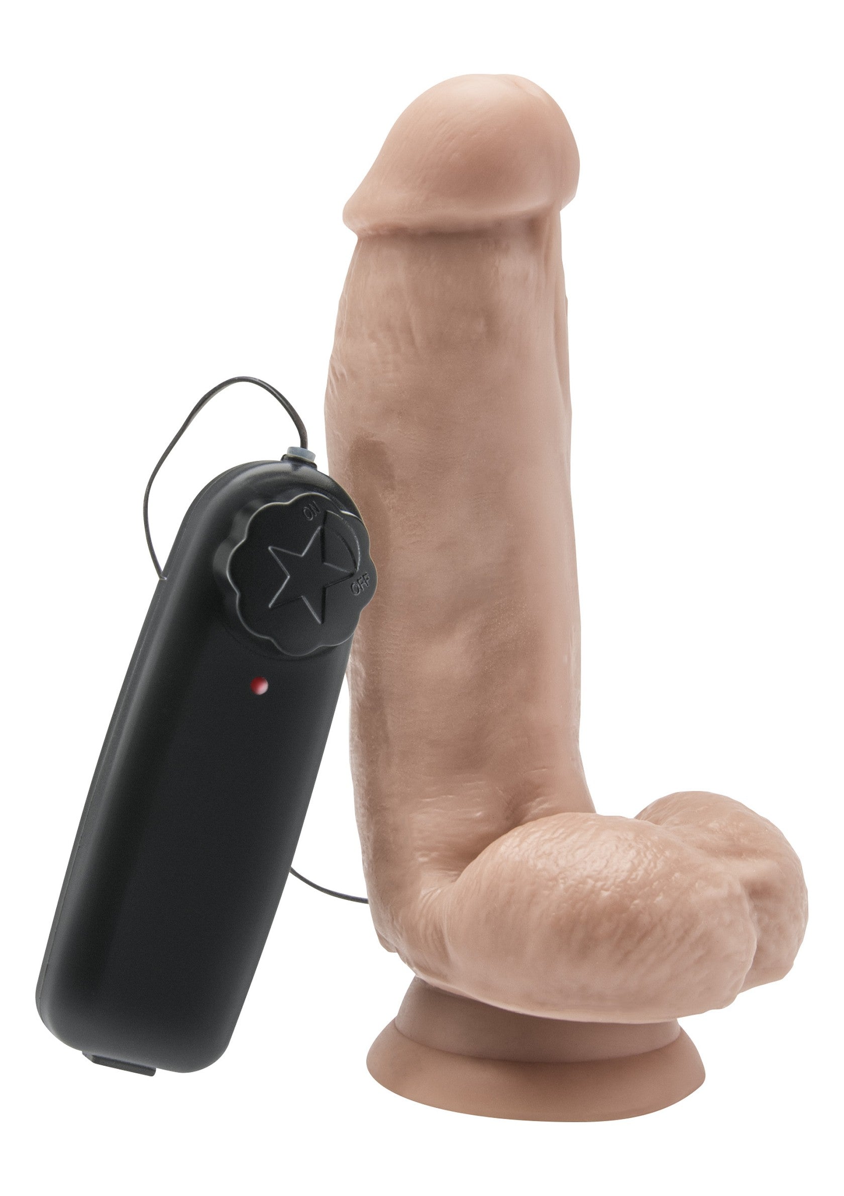 ToyJoy Get Real Dildo 6' with Balls Vibrator SKIN - 2