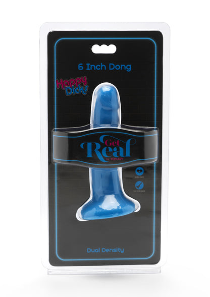 ToyJoy Get Real Happy Dicks Dong 6' BLUE - 1