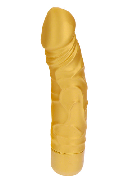 ToyJoy Get Real Gold Dicker Original Vibrator GOLD - 3