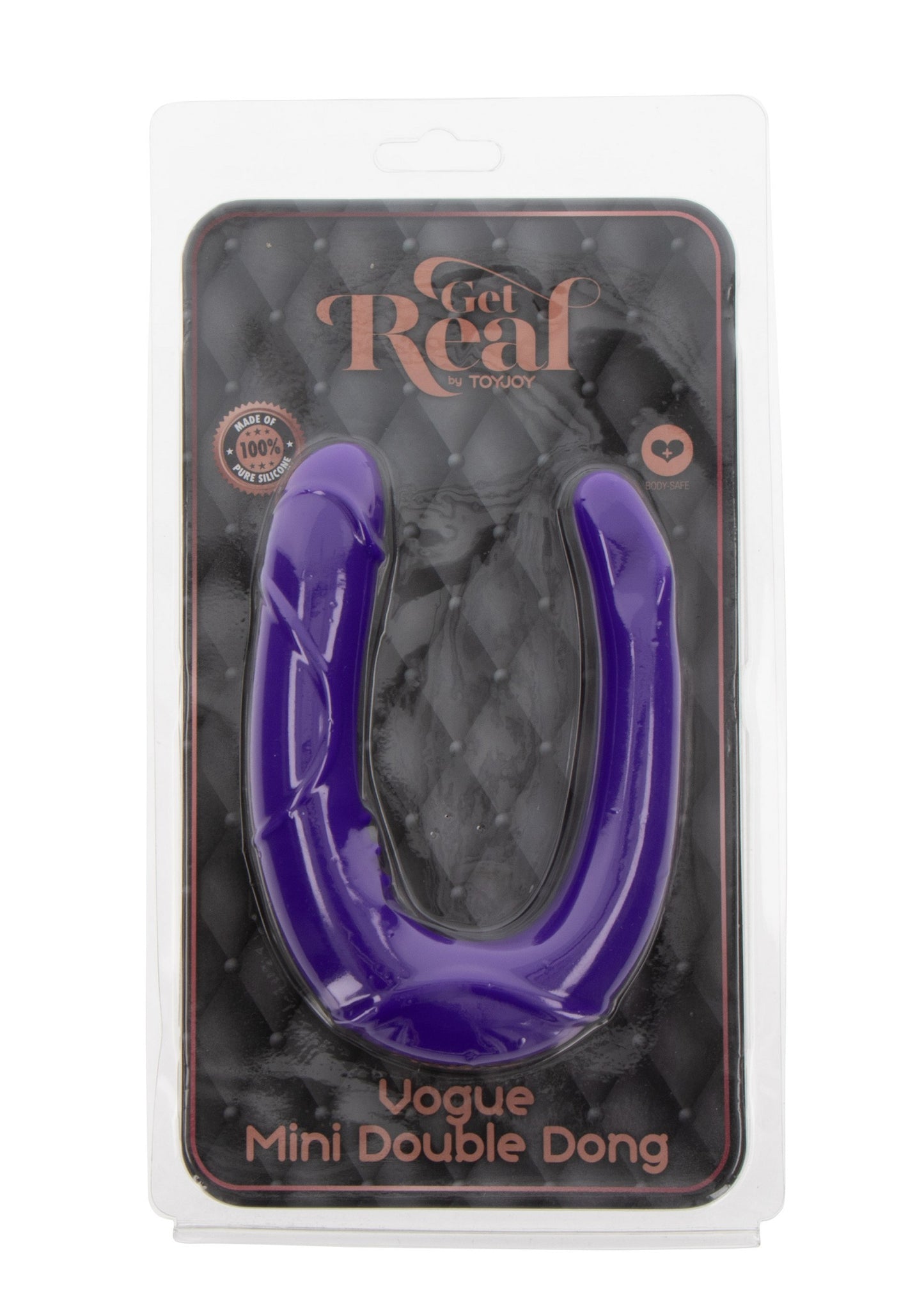 ToyJoy Get Real Vogue Mini Double Dong PURPLE - 4