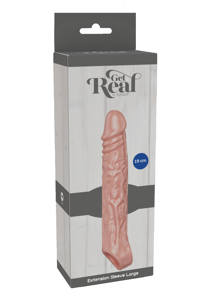 ToyJoy Get Real Extension Sleeve Large SKIN - 4