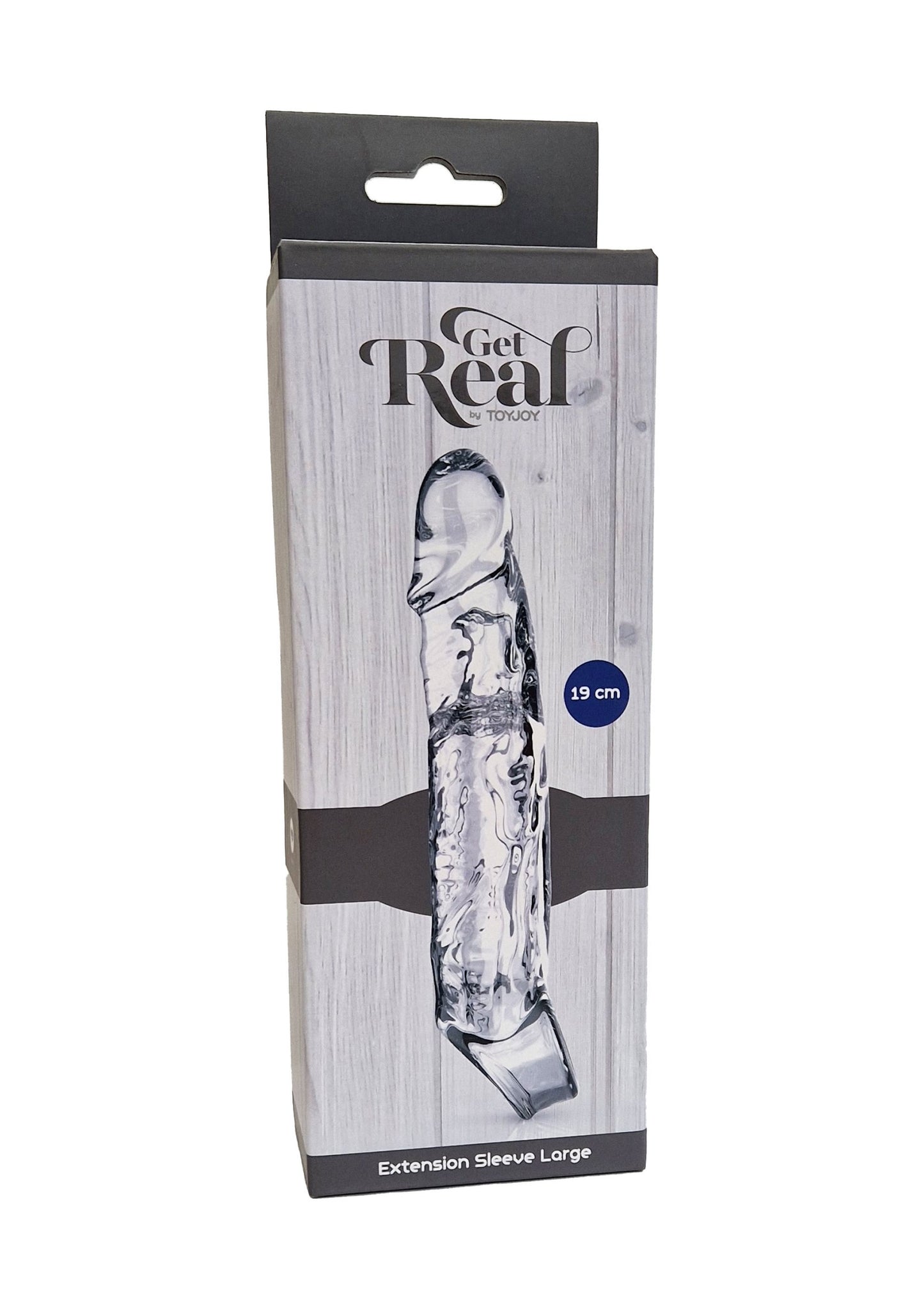 ToyJoy Get Real Extension Sleeve Large TRANSPA - 2