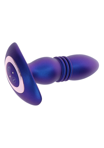 ToyJoy Buttocks The Tough Thrusting Vibrating Plug BLUE - 0