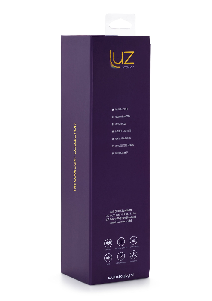 ToyJoy Luz Zenith Massager BLACK - 1