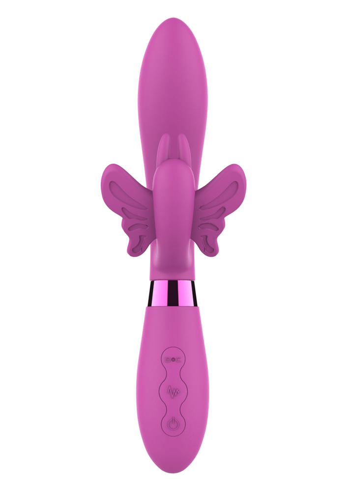 ToyJoy Love Rabbit Farfalla Festival Vibrator VIOLET - 4