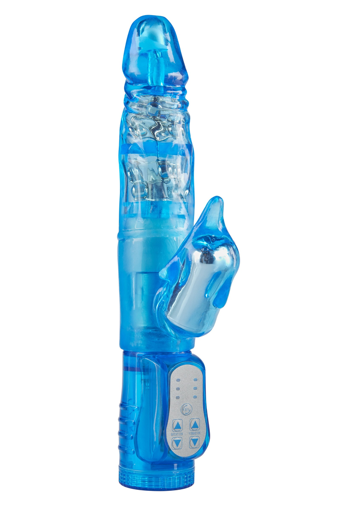 ToyJoy The Rabbits Twinturbo Dolphin Vibrator BLUE - 2