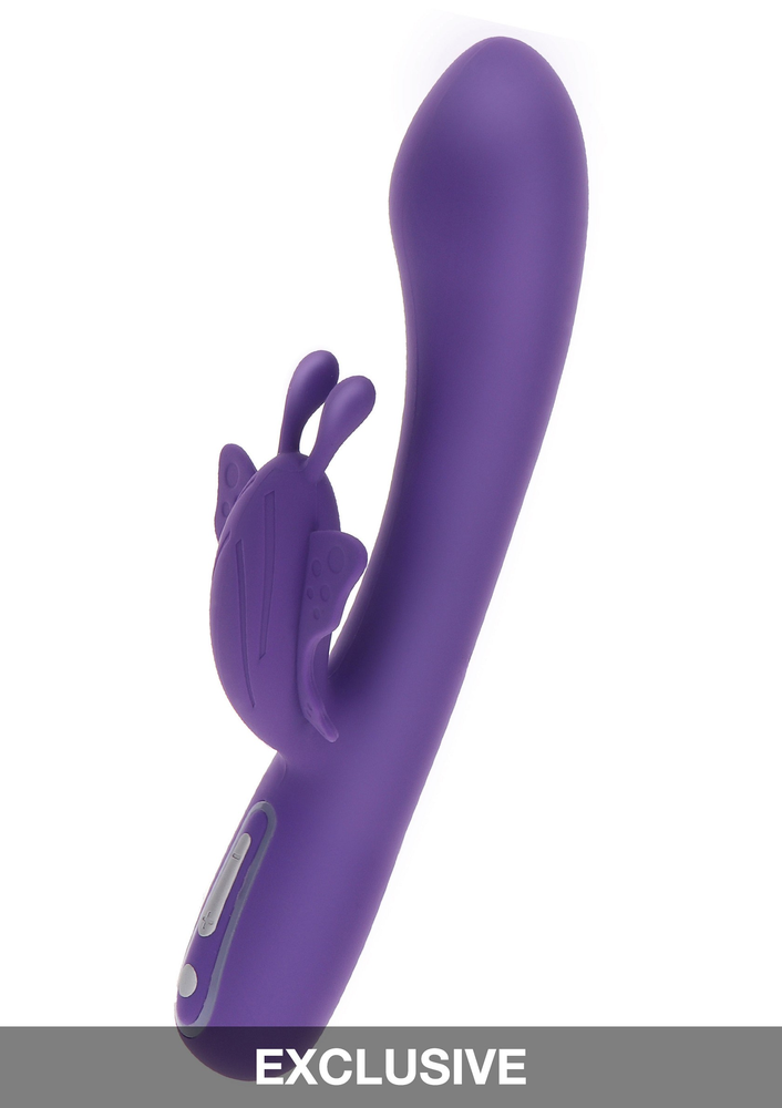 ToyJoy Love Rabbit Fabulous Butterfly Vibrator PURPLE - 5