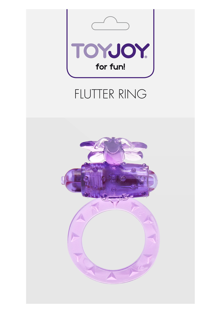 ToyJoy Basics Flutter Ring Vibrating PURPLE - 2