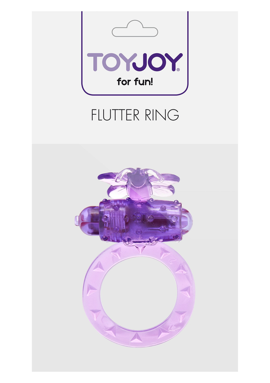 ToyJoy Basics Flutter Ring Vibrating - Paars
