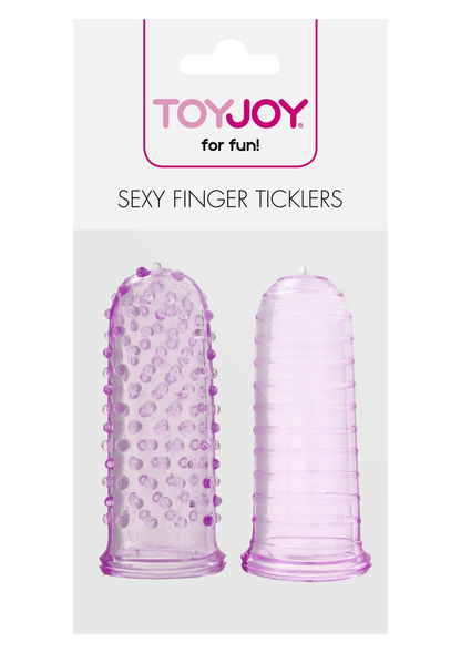 ToyJoy Basics Sexy Finger Ticklers PURPLE - 2