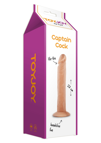 ToyJoy Classics Captain Cock 23 cm Dong SKIN - 0