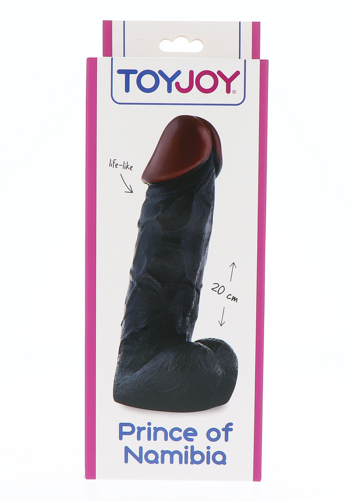 ToyJoy Classics Prince Of Namibia 20 cm Dong BLACK - 0