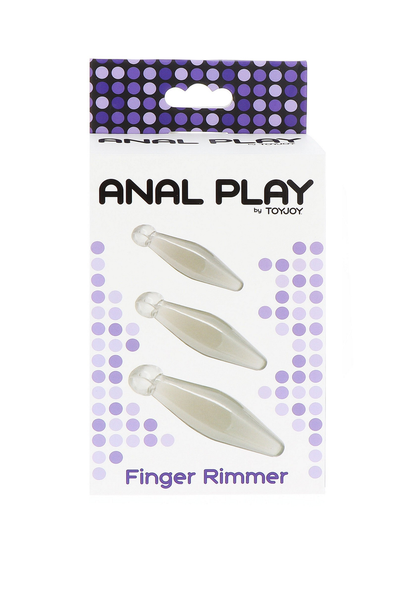 ToyJoy Anal Play Finger Rimmer 3pcs TRANSPA - 24