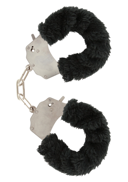 ToyJoy Classics Furry Fun Cuffs BLACK - 4