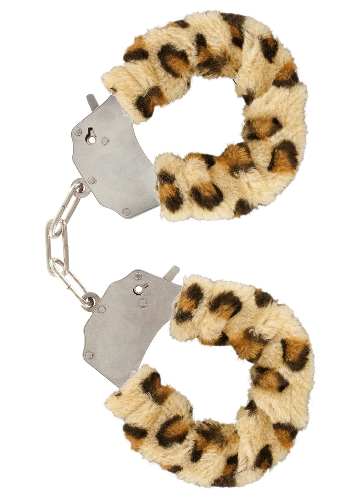 ToyJoy Classics Furry Fun Cuffs LEOPARD - 1