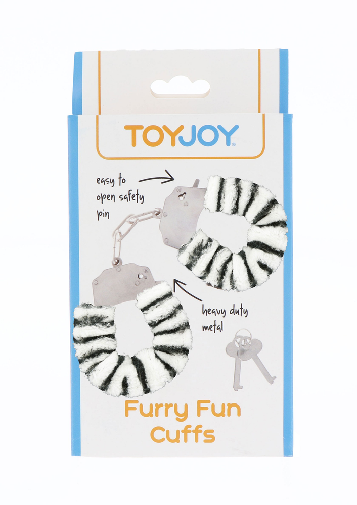 ToyJoy Classics Furry Fun Cuffs MULTICOLOR - 4