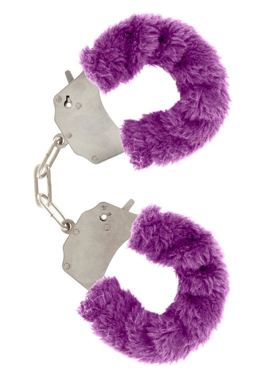 ToyJoy Classics Furry Fun Cuffs - Paars