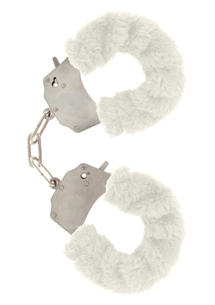 ToyJoy Classics Furry Fun Cuffs WHITE - 4