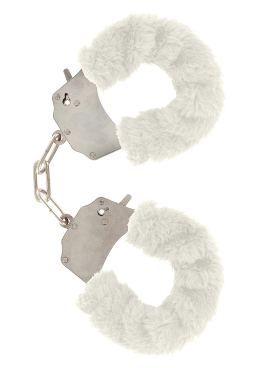 ToyJoy Classics Furry Fun Cuffs - Wit