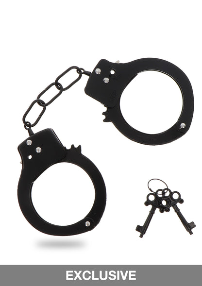 ToyJoy Classics Metal Handcuffs GOLD - 2