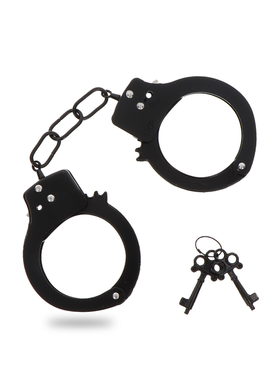 ToyJoy Classics Metal Handcuffs - Zwart