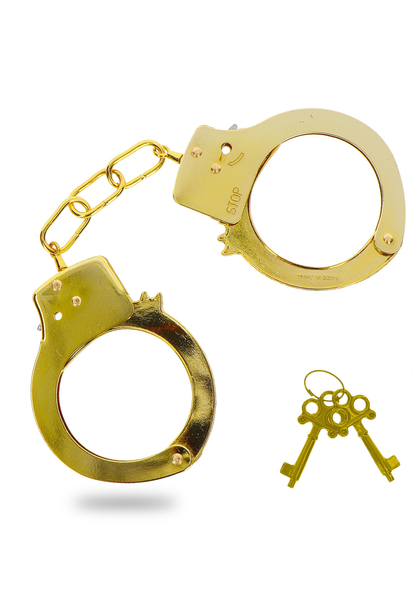 ToyJoy Classics Metal Handcuffs GOLD - 4