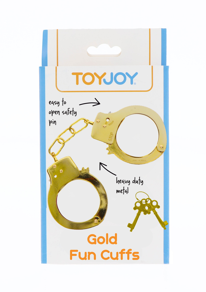 ToyJoy Classics Metal Handcuffs GOLD - 3