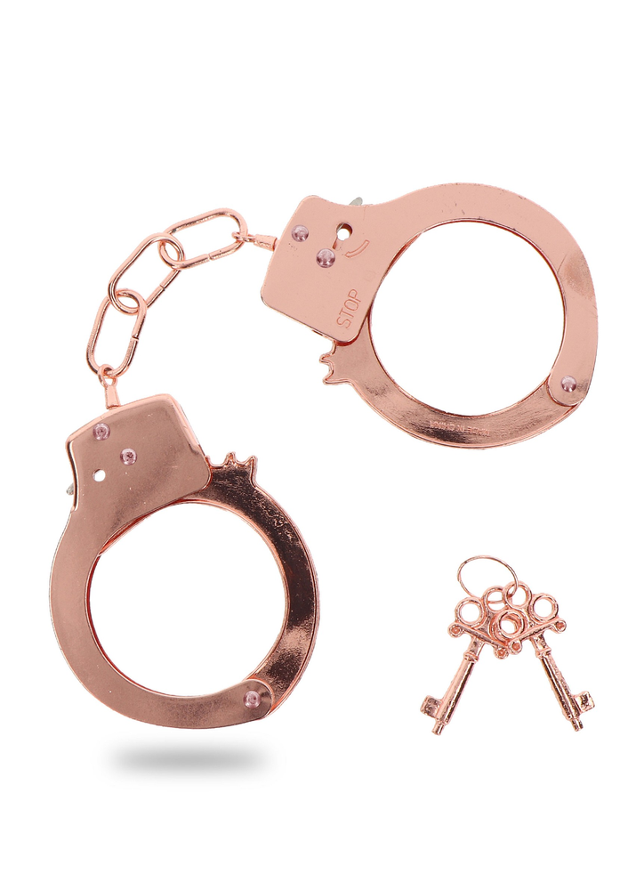 ToyJoy Classics Metal Handcuffs ROSEGOLD - 4