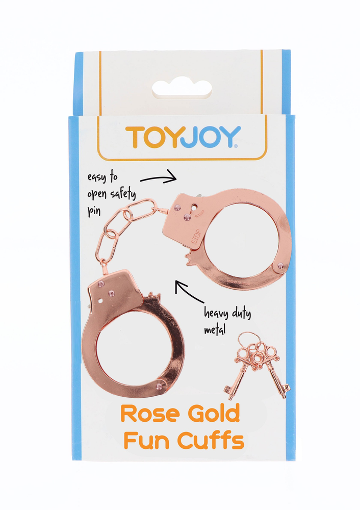 ToyJoy Classics Metal Handcuffs ROSEGOLD - 2