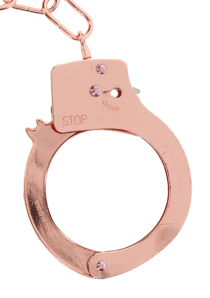 ToyJoy Classics Metal Handcuffs ROSEGOLD - 3