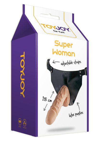 ToyJoy Classics Superwoman Strap-On SKIN - 0