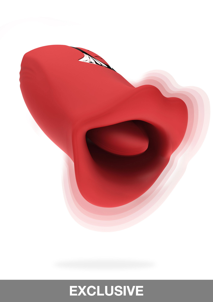 ToyJoy Designer Edition The Kisser Stimulator RED - 7