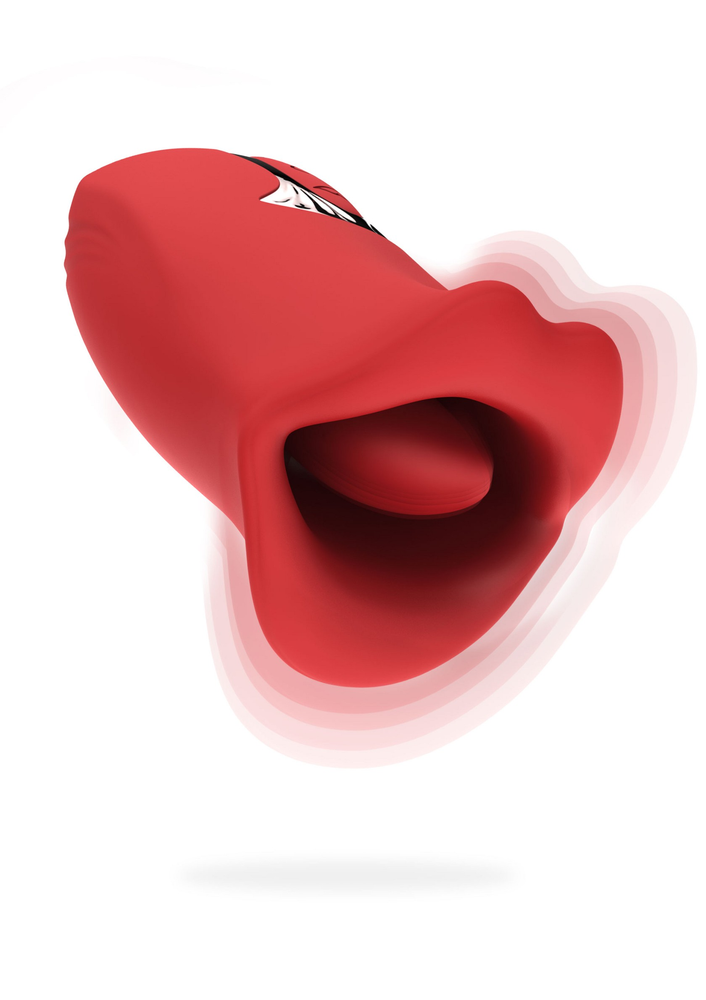 ToyJoy Designer Edition The Kisser Stimulator RED - 2