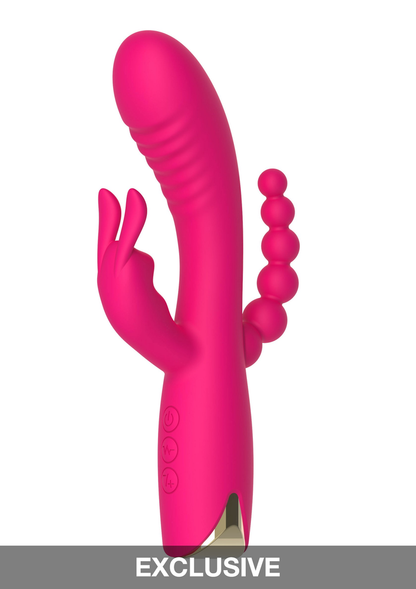 ToyJoy Designer Edition Aphrodite Triple Vibrator PINK - 10