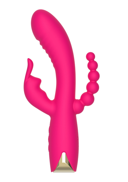 ToyJoy Designer Edition Aphrodite Triple Vibrator PINK - 5